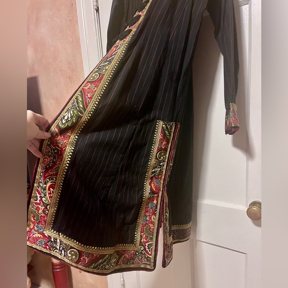 J Peterman Tamerlane Indian Coat. Size 14. EUC - Picture 6 of 8